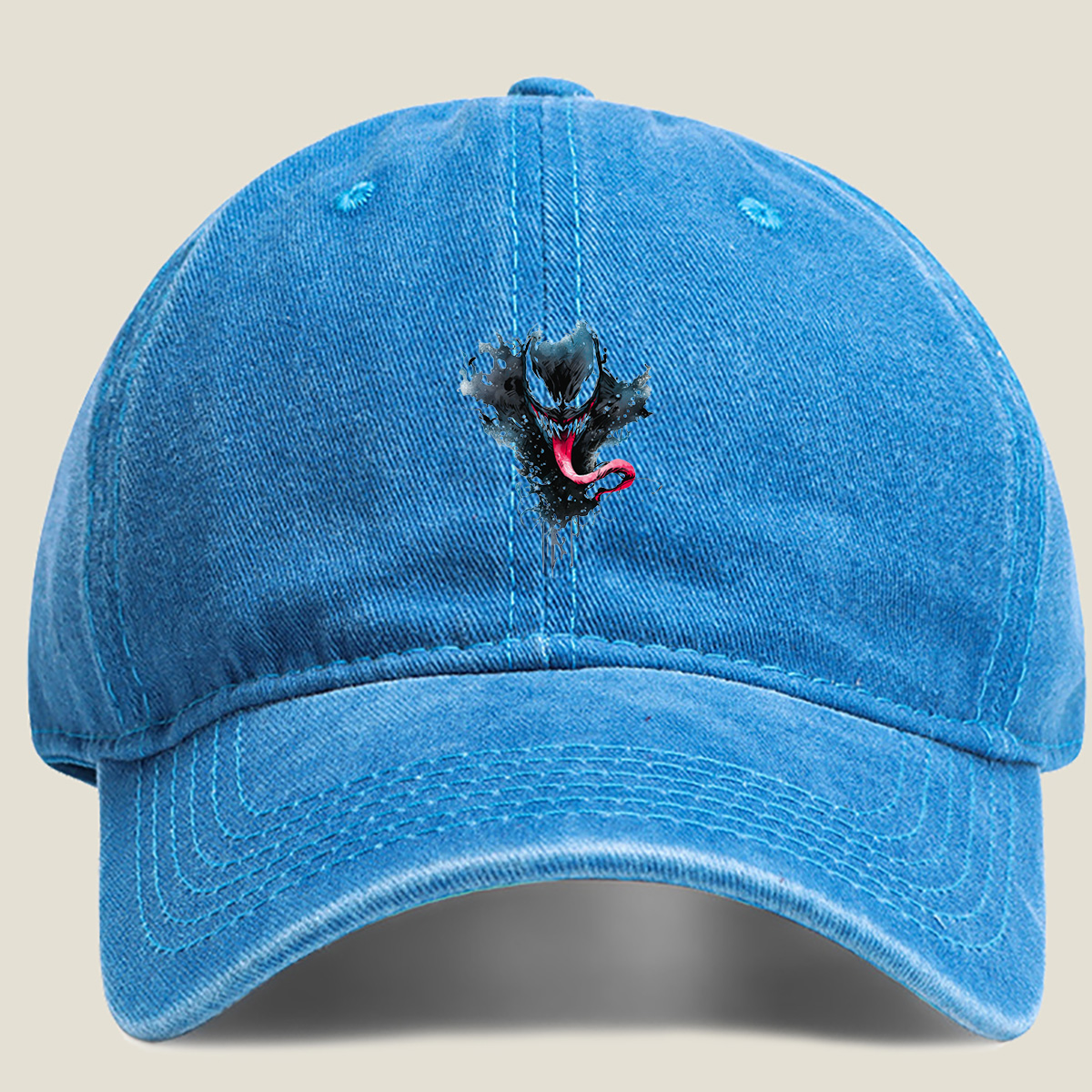 Venom: The Symbiote Horror - Washed Denim - Baseball Cap
