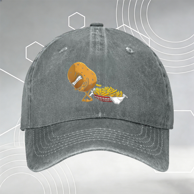 New Baseball Cap with Geometric Panda Print Design Unisex Adjustable Hat for Outdoor Activities and Streetwear Fashion Suitable for Men and Women