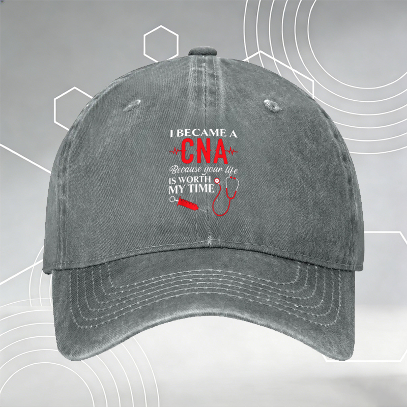 New Baseball Cap with Red Dragon Print and 