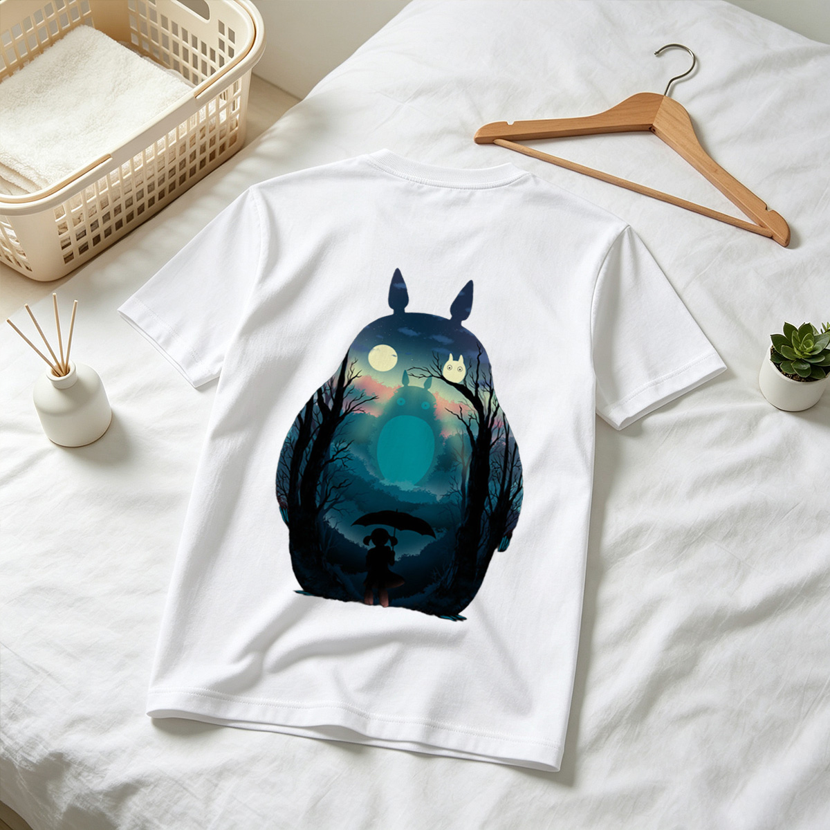 Totoro and the Moonlit Forest - Tee