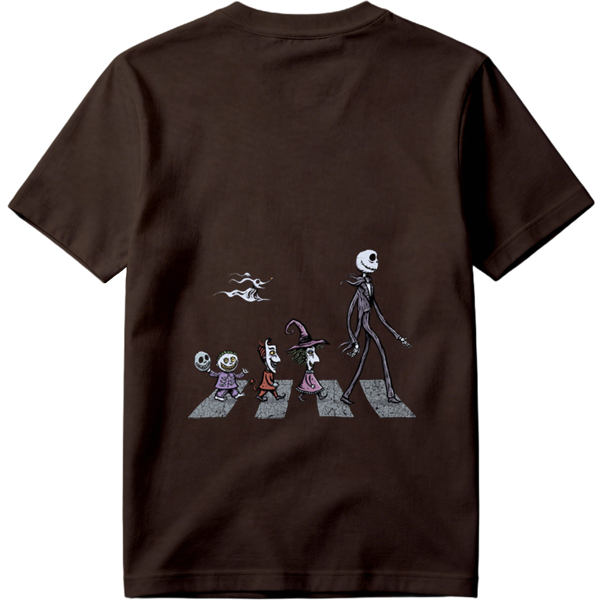 The Nightmares: Jack Skellington, Sally, Zero, and Friends Crossing the Street - Tee