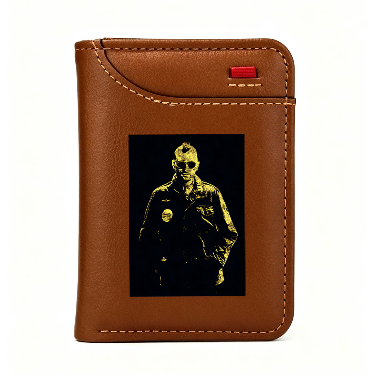 Top Gun Maverick Pilot in Flight Jacket - Vertical Style Wallet