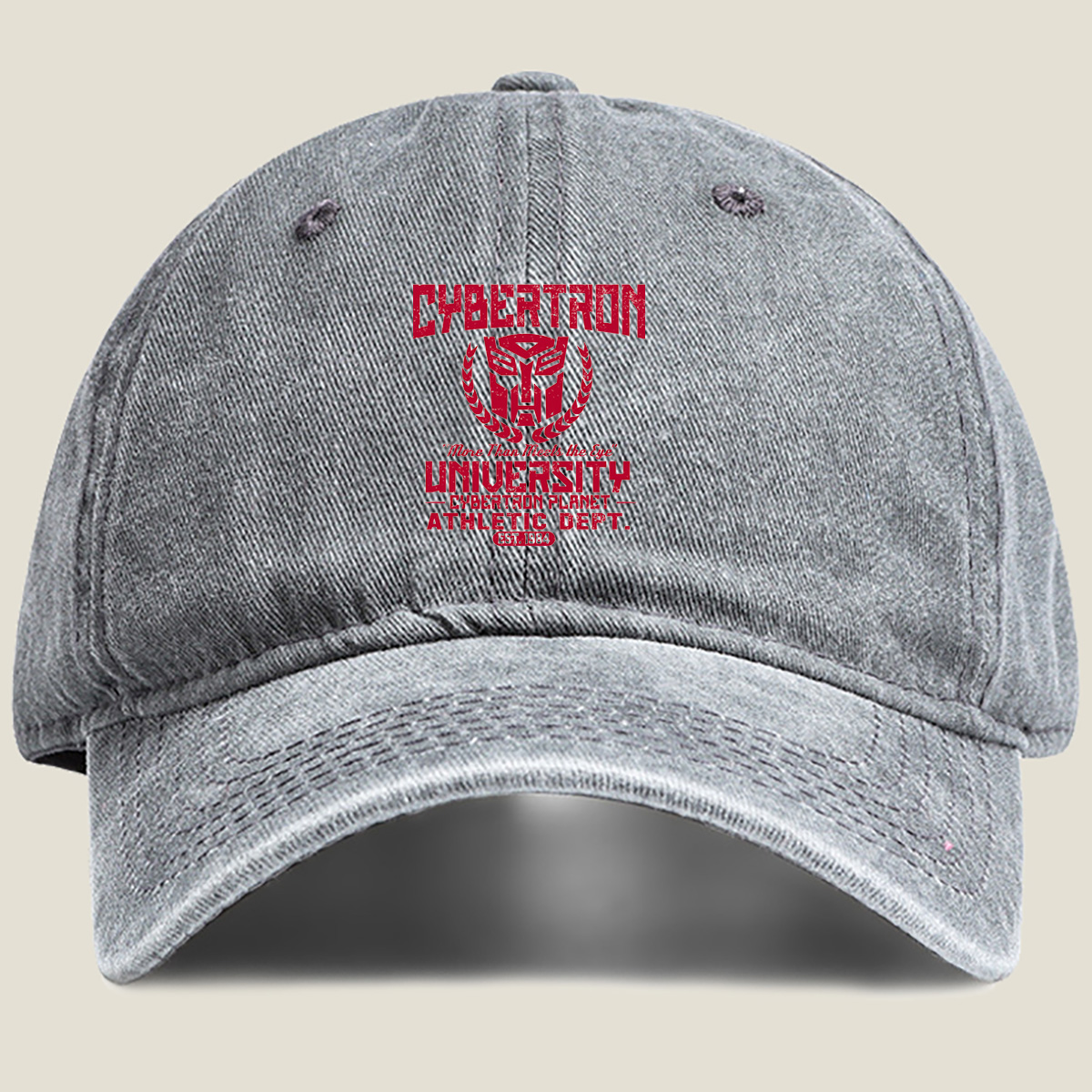 Cybertron University Athletic Dept. - Transformers - Washed Denim - Baseball Cap