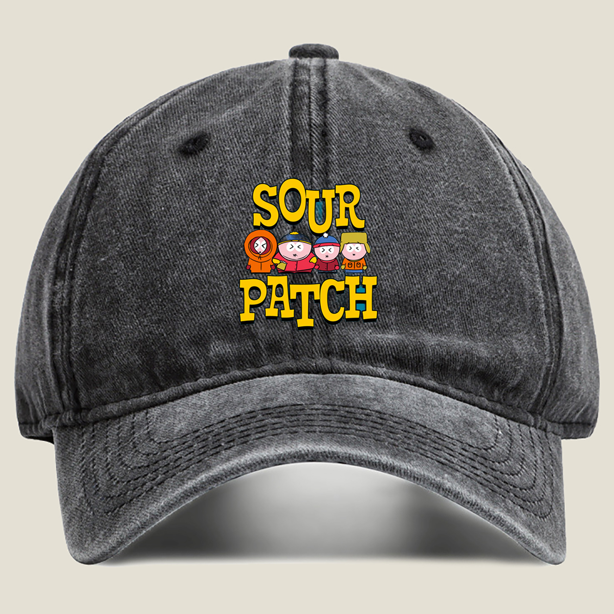 South Park Sour Patch Kids - Washed Denim - Baseball Cap
