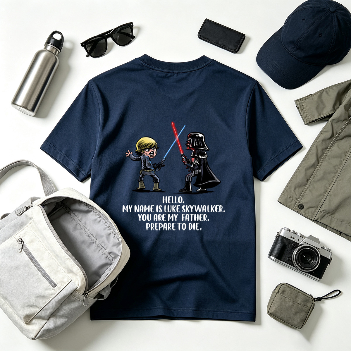 Star Wars: Luke Skywalker vs Darth Vader - Tee