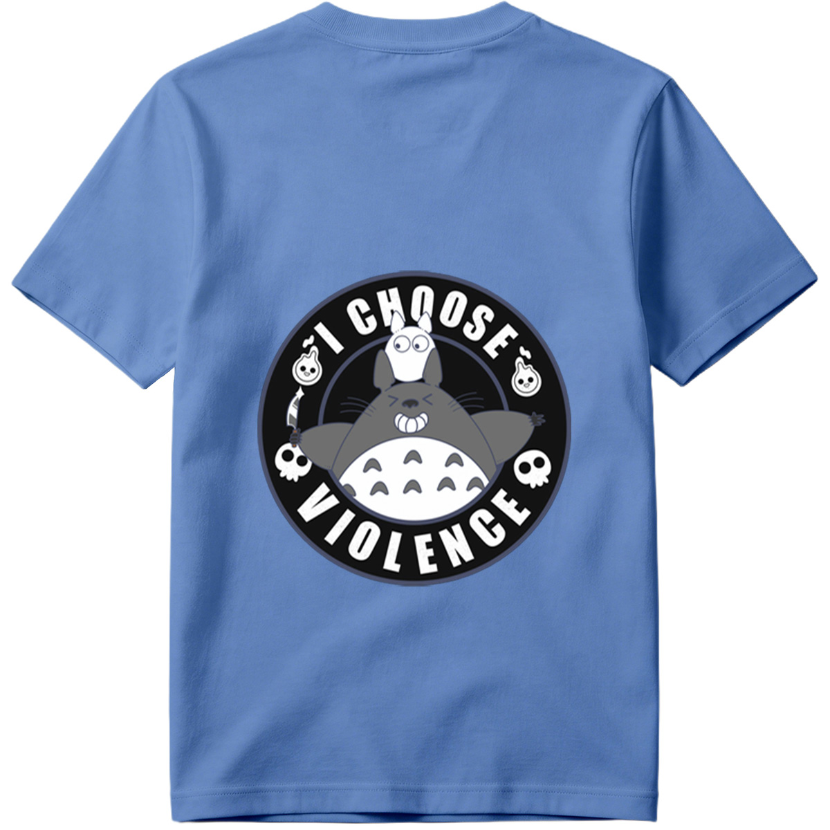 Totoro and Little Totoro - I Choose Violence - Tee