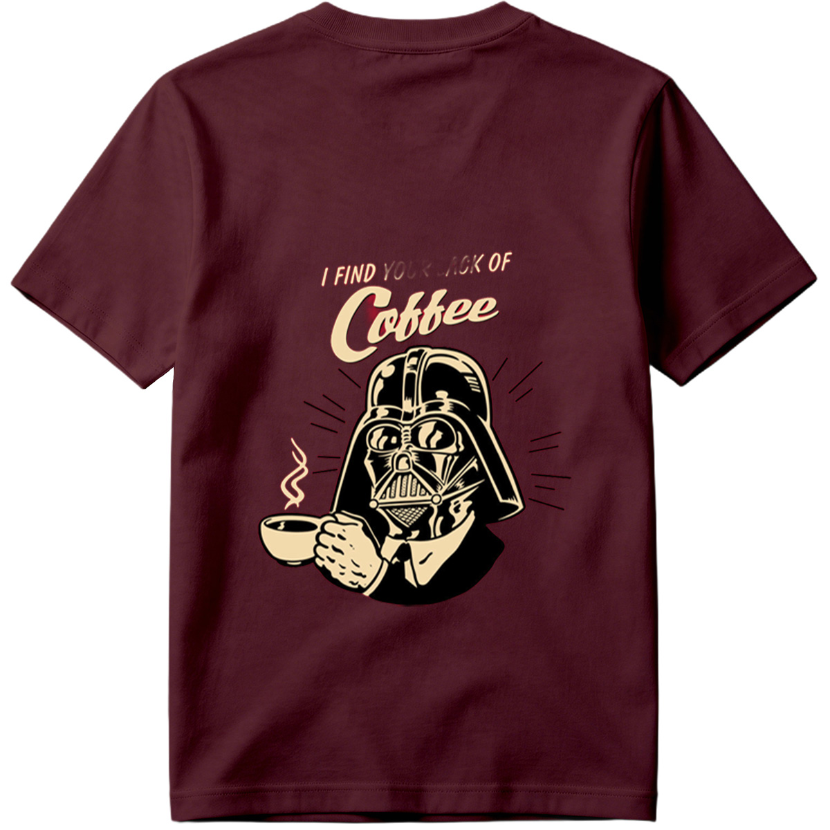 Darth Vader Coffee T-Shirt Design - Tee