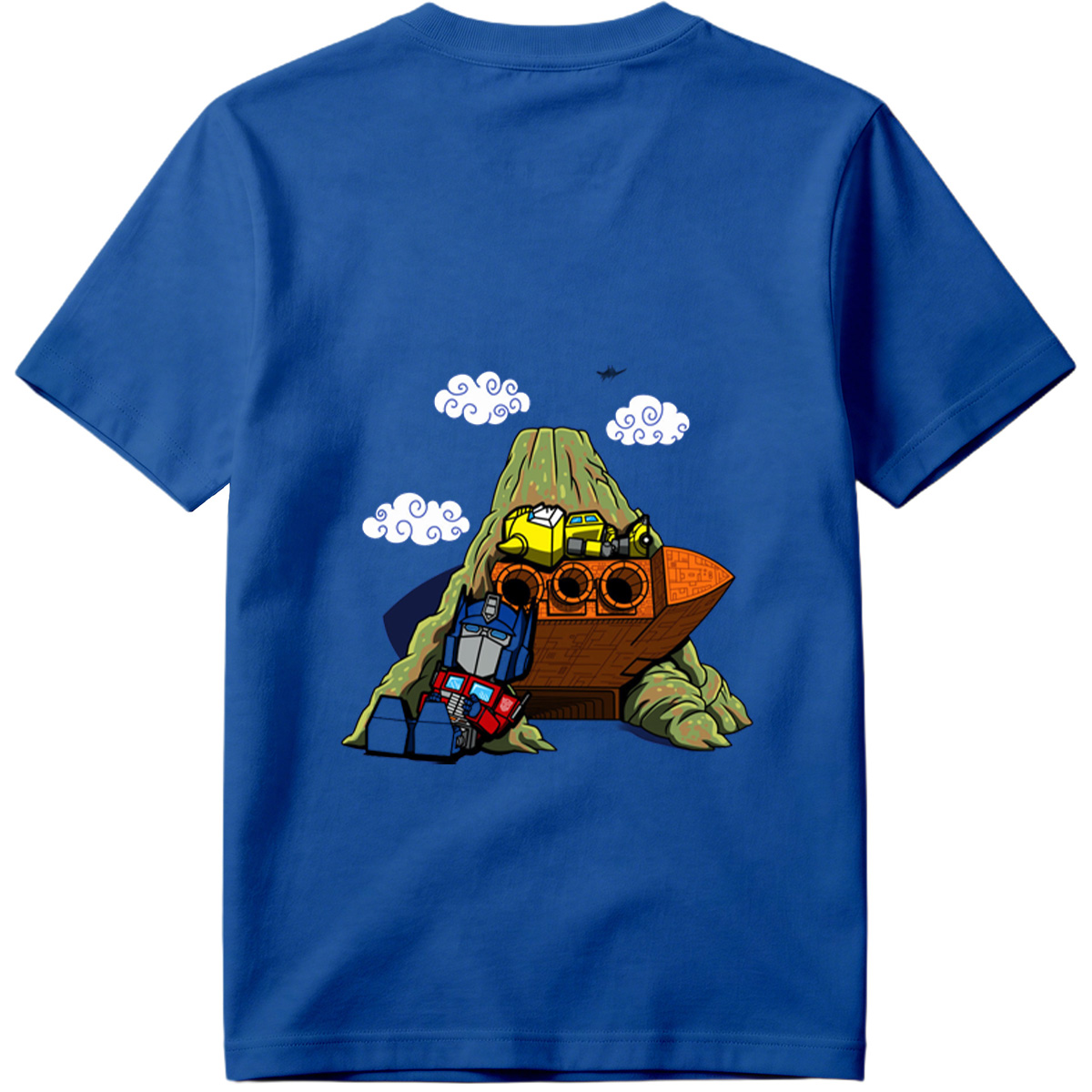 Transformers: Optimus Prime and Bumblebee at the Ark - Tee