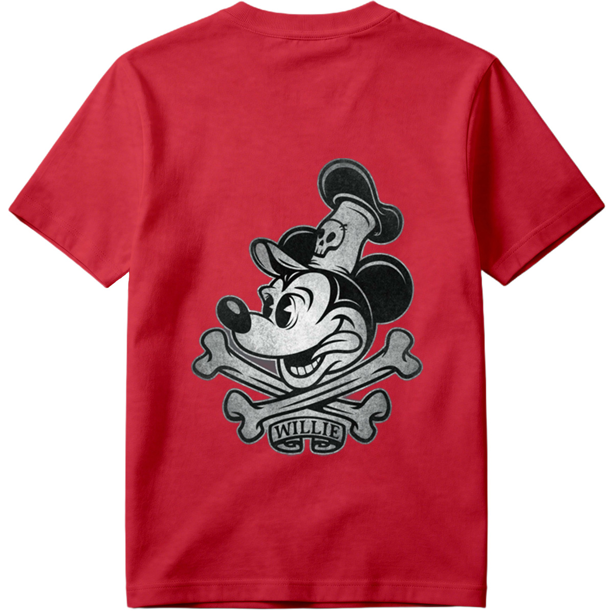 Mickey Mouse Pirate Skull and Crossbones Design - Tee