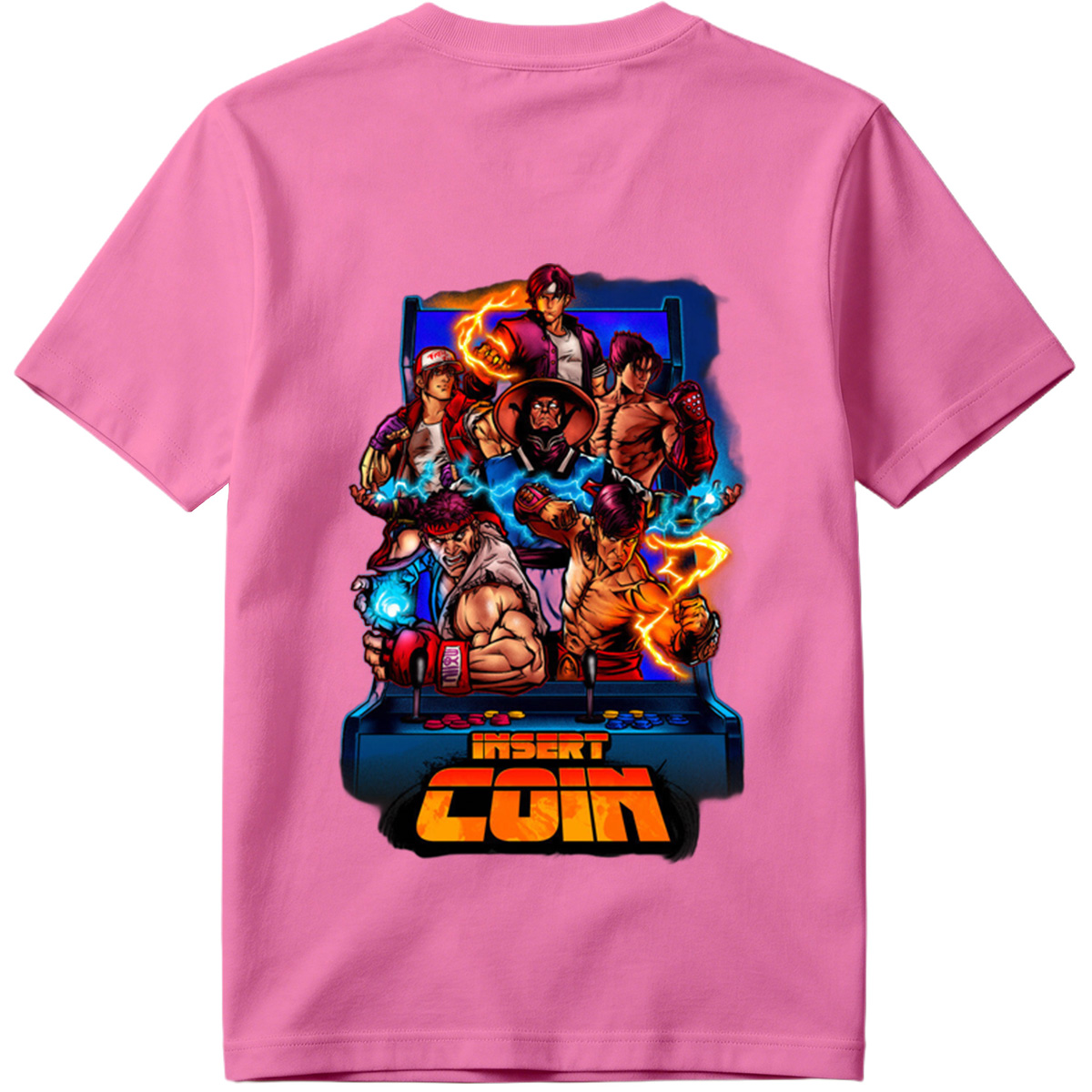 Street Fighter: Ryu, Ken, Chun-Li, Guile, Zangief, M. Bison - Tee
