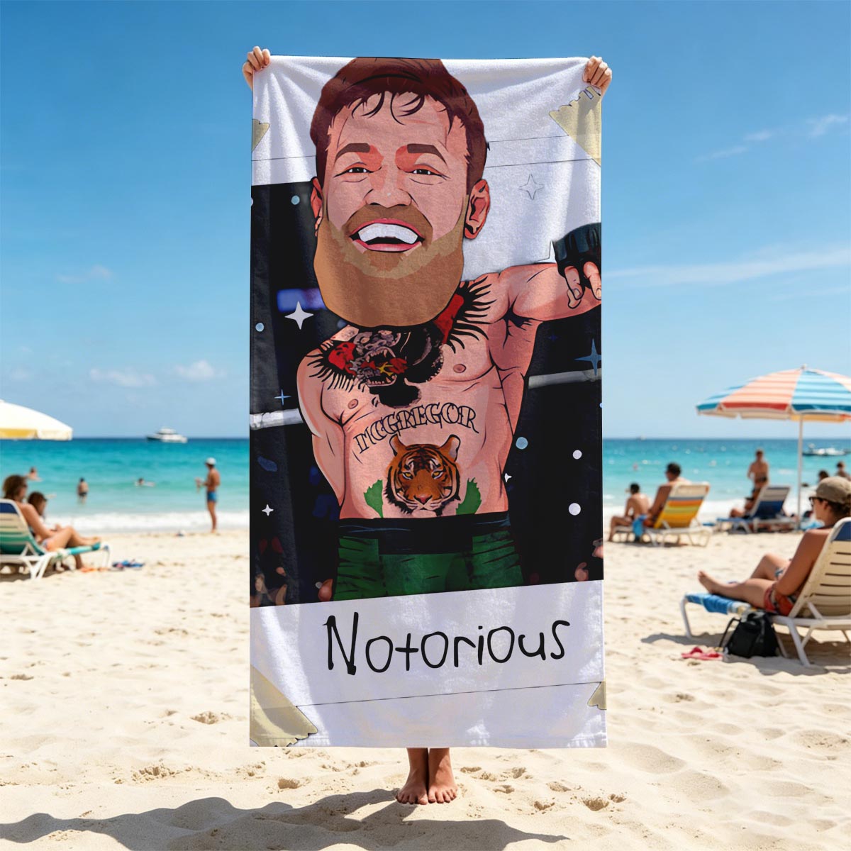 Conor McGregor: The Notorious MMA Fighter - Beach towels