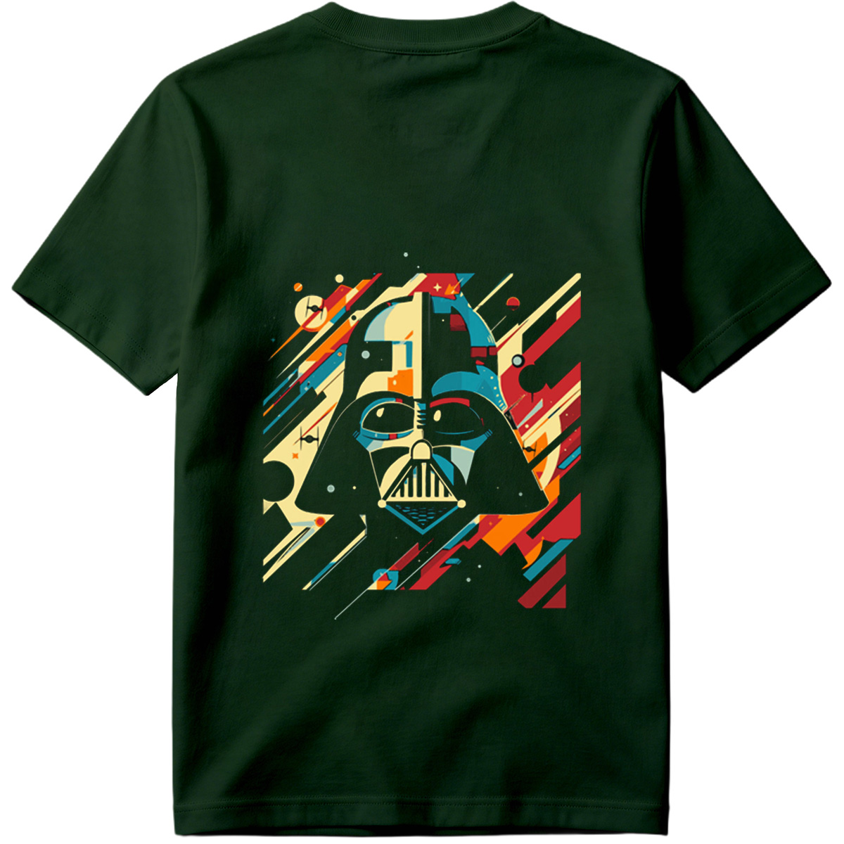 Star Wars Darth Vader Abstract Art - Tee