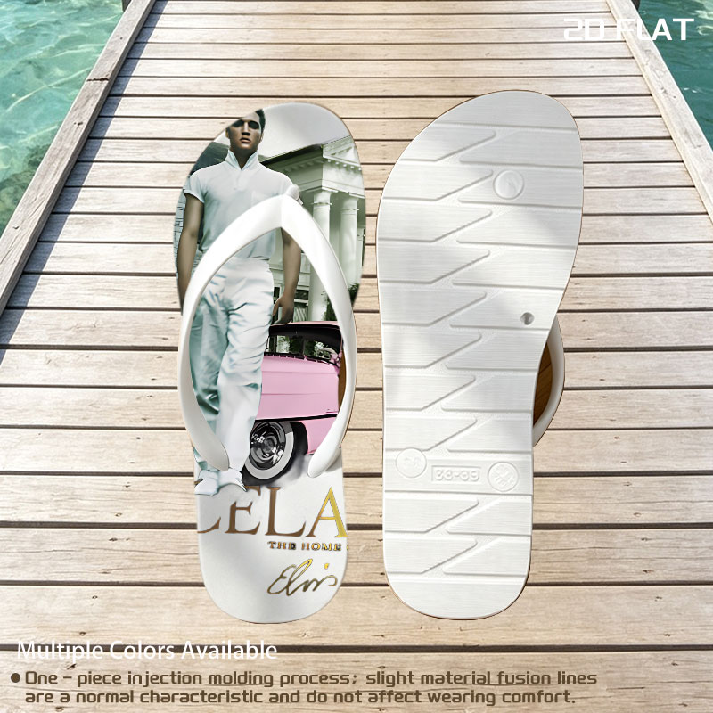 Elvis Presley at Graceland: The Home of the King -  flip-flops