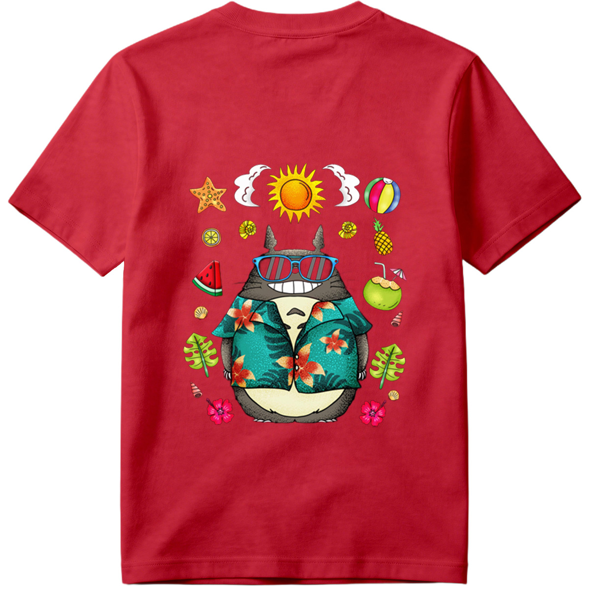 Totoro in Tropical Vibes - Tee