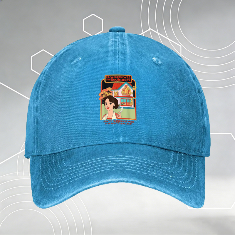 New Baseball Cap with Cute Gnomes 