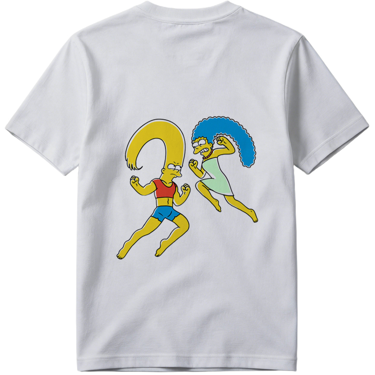 The Simpsons: Marge and Homer Running - Tee