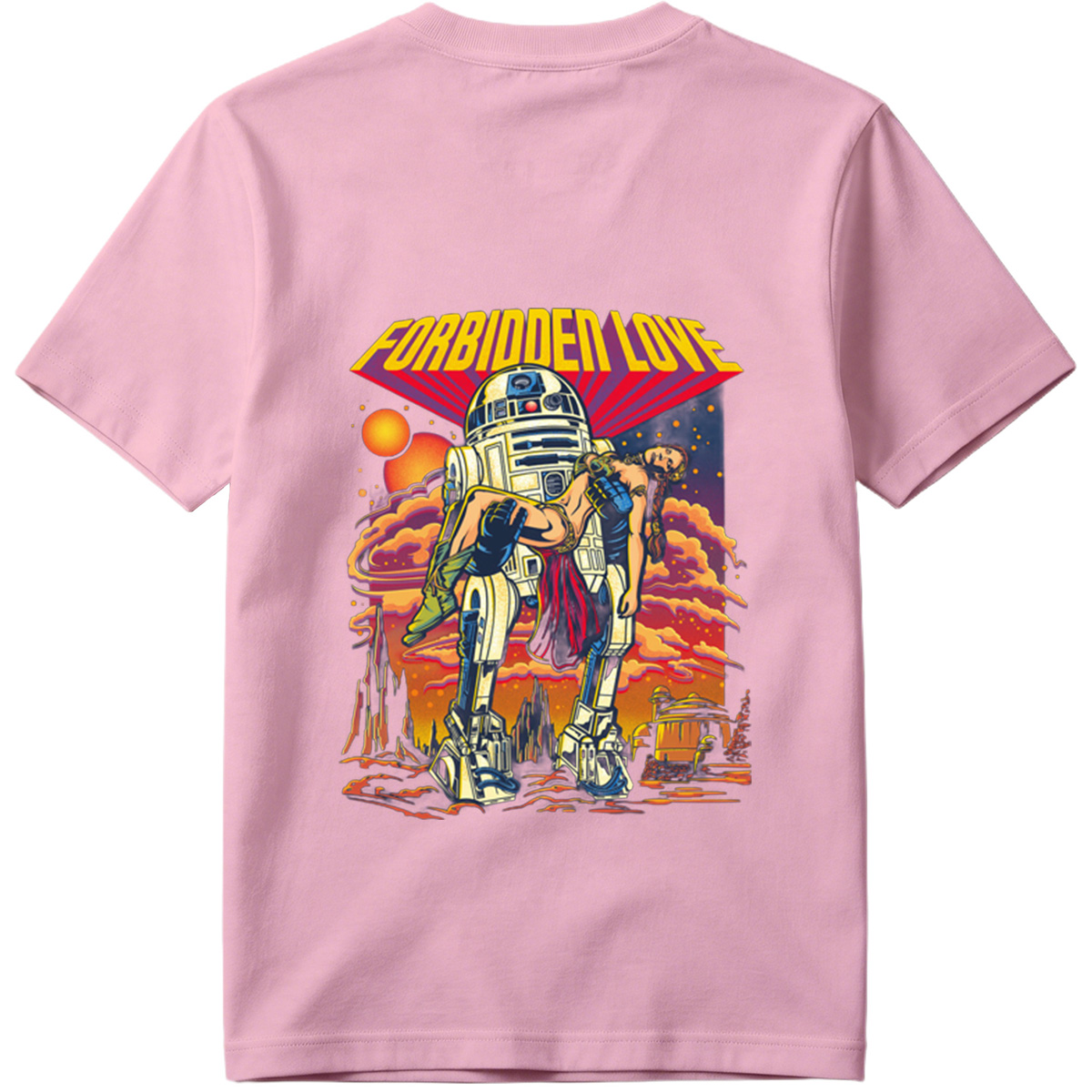 Star Wars: R2-D2 and Leia - Forbidden Love - Tee