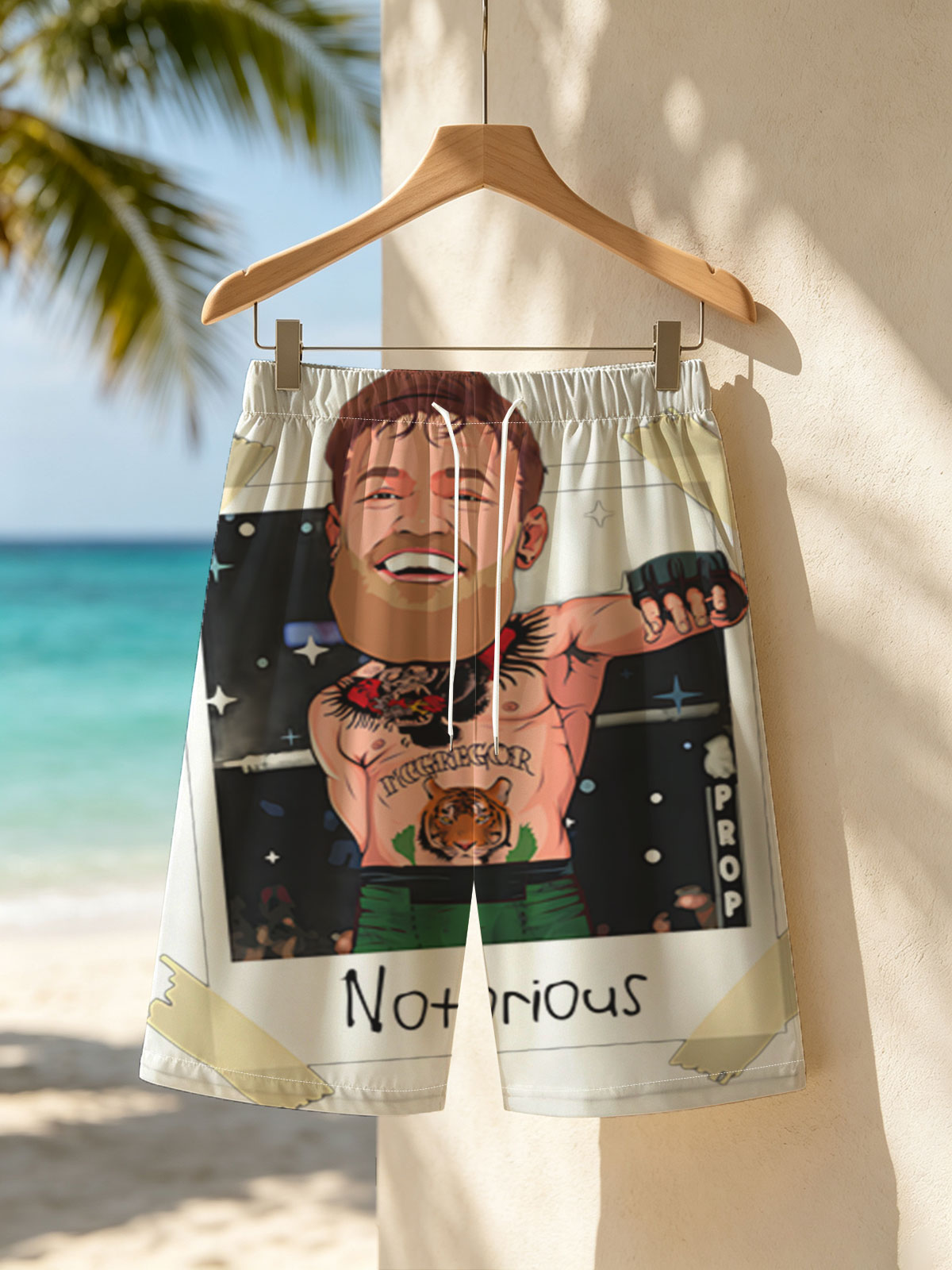 Conor McGregor: The Notorious MMA Fighter -  Beach shorts