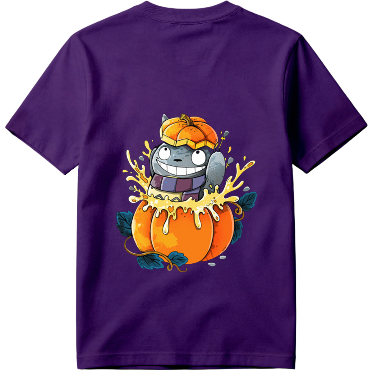 Pumpkin Cat in a Jack-o'-Lantern - Tee