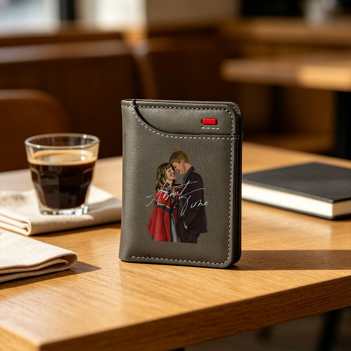 About Time: Rory and Amy Pond, Doctor Who Characters - Vertical Style Wallet