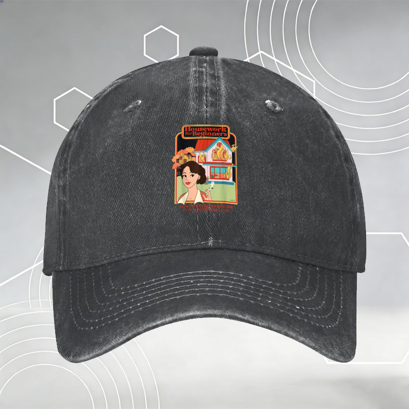 New Baseball Cap with Cute Gnomes 