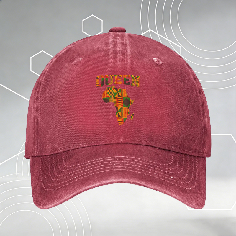 New Baseball Cap with Christmas Reindeer Print 