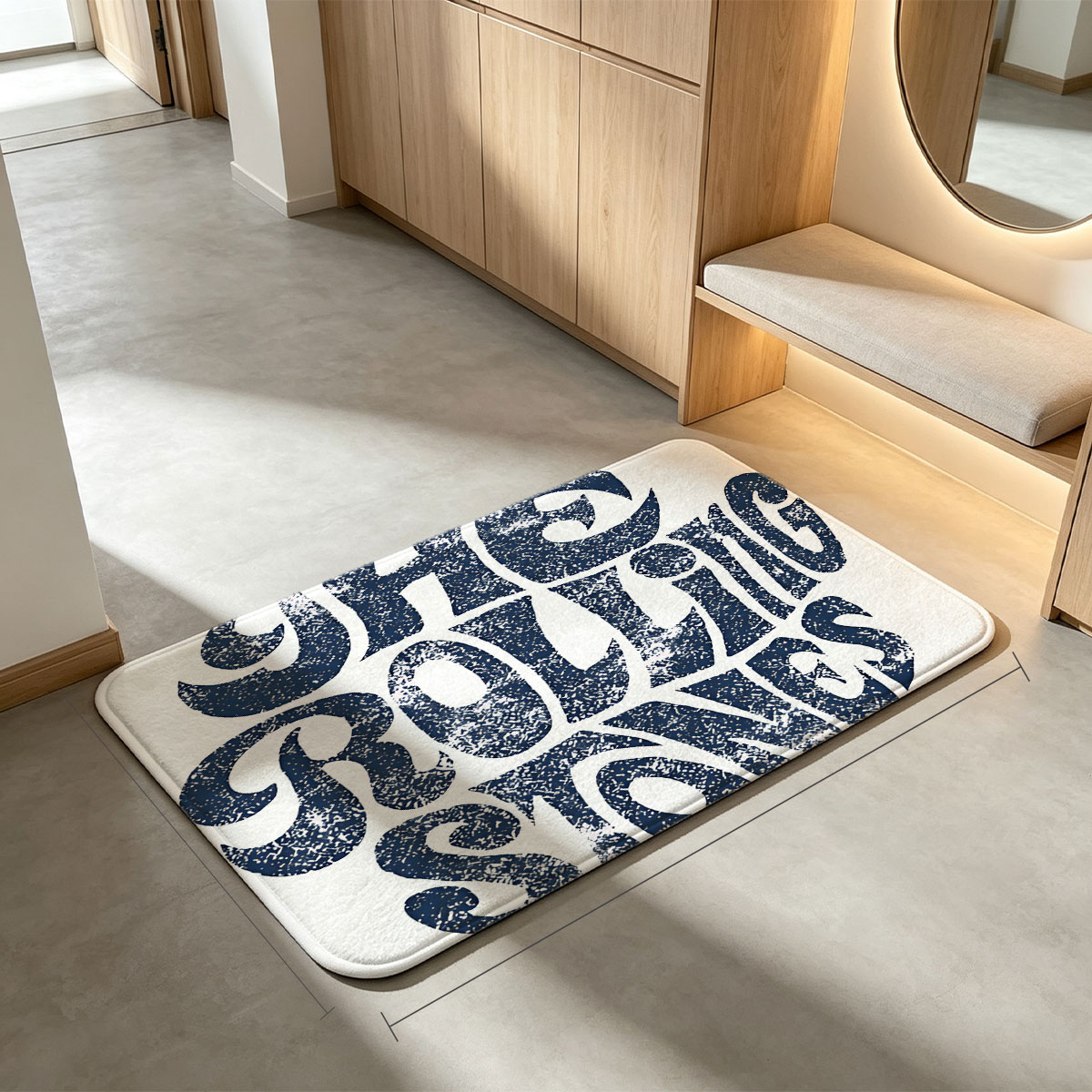 The Rolling Stones Band Logo - Flannel floor mat