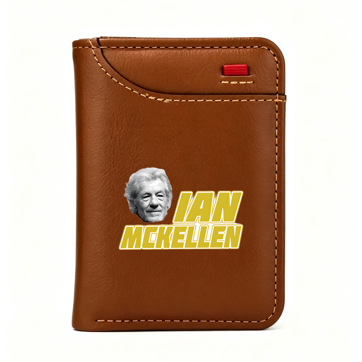 Ian McKellen - Legendary Actor and Iconic Performer - Vertical Style Wallet