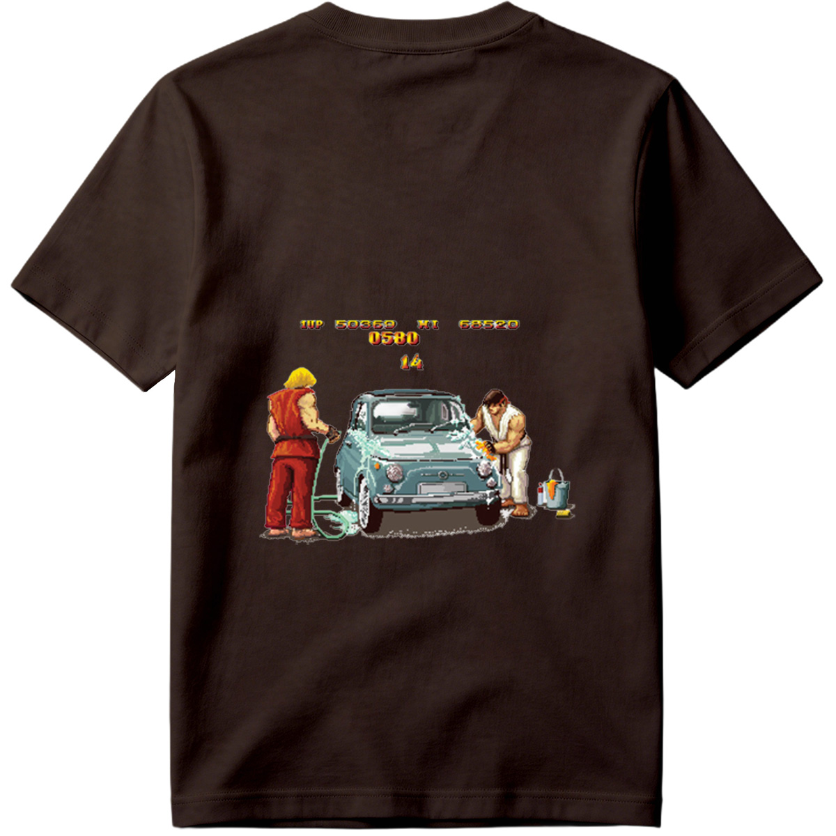 Street Fighter: Ryu and Ken Wash Car - Tee