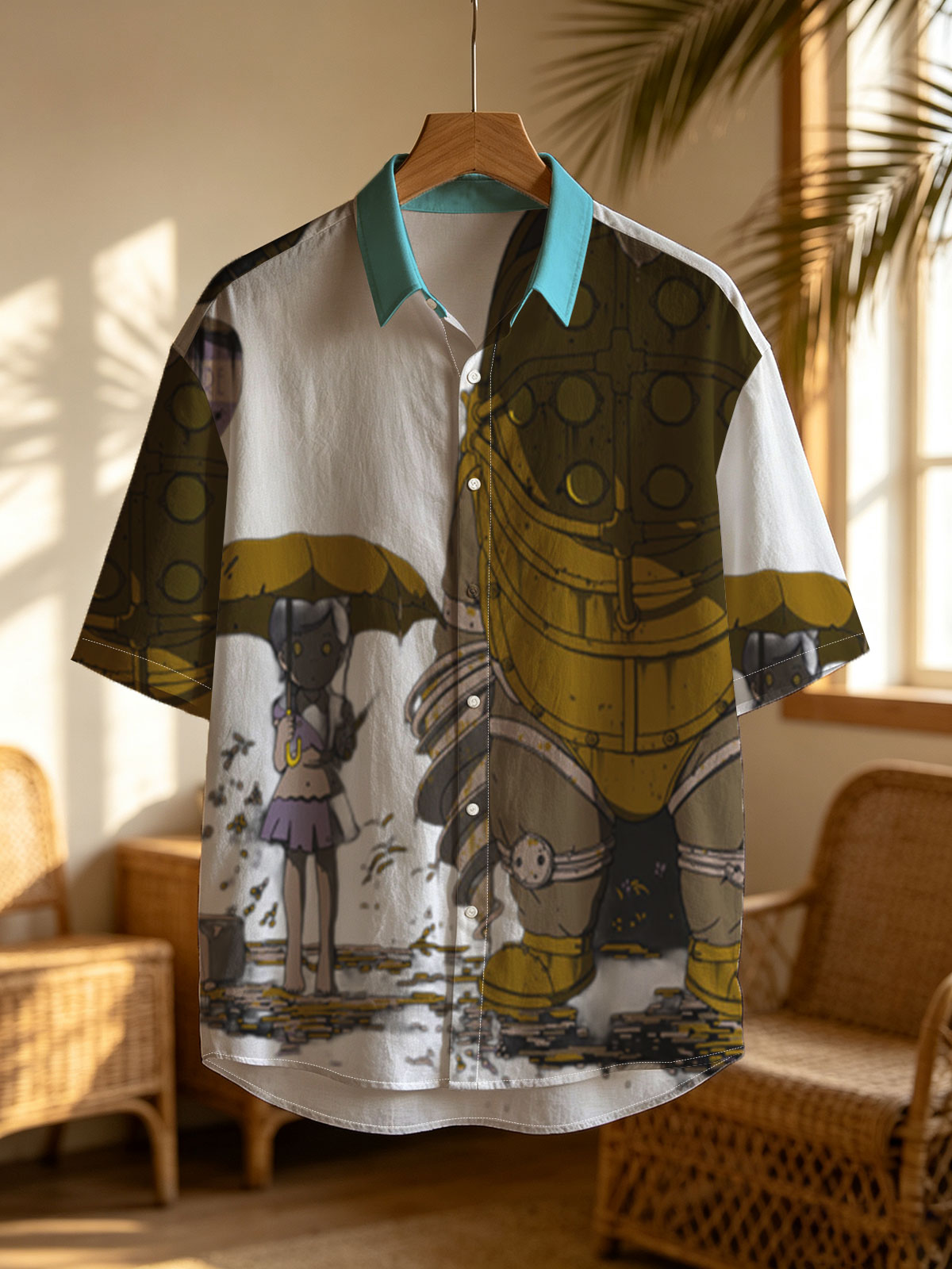 Rapture Sign, Little Girl with Umbrella, and Big Daddy from Bioshock -  Shirt