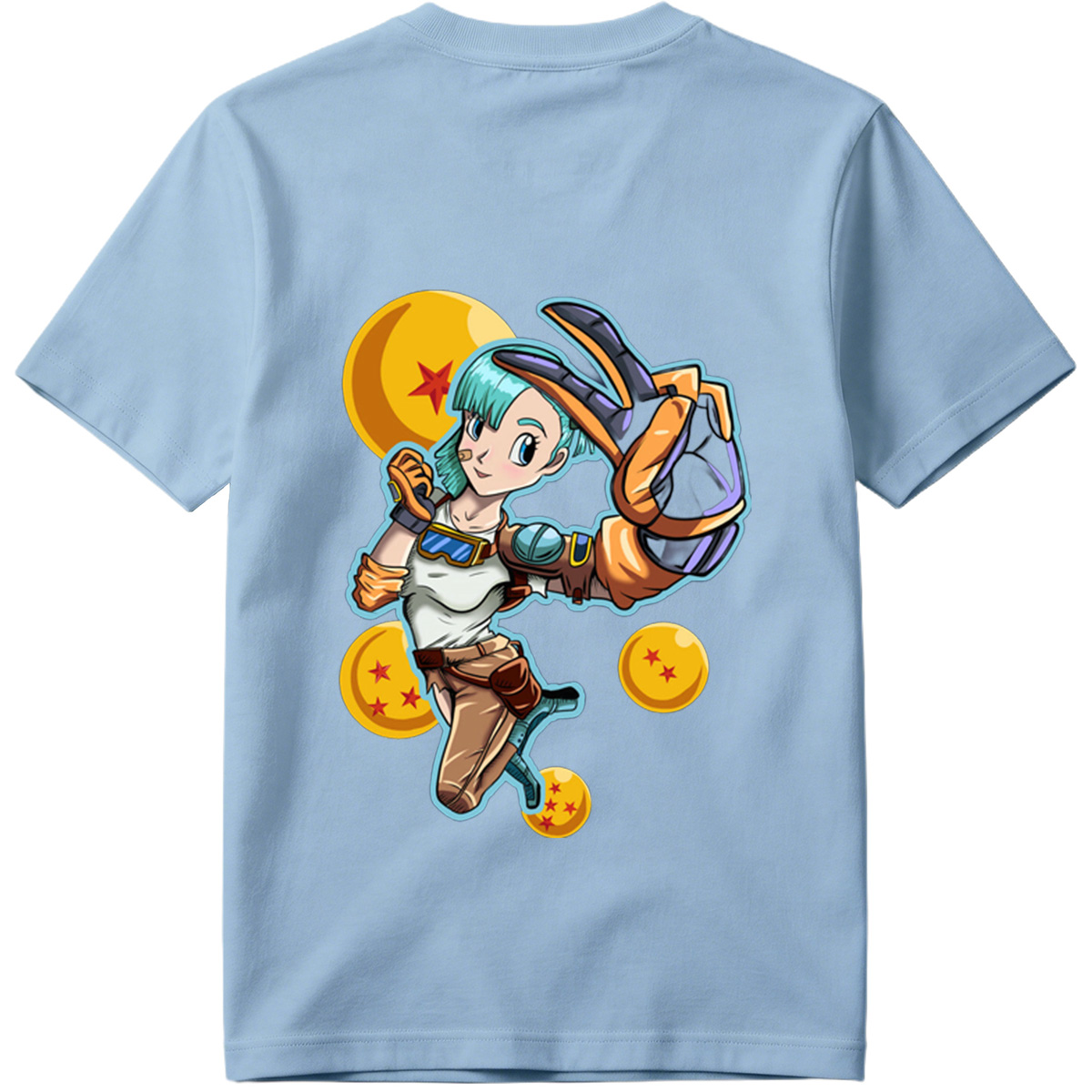 Dragon Ball: Bulma with Dragon Balls - Tee