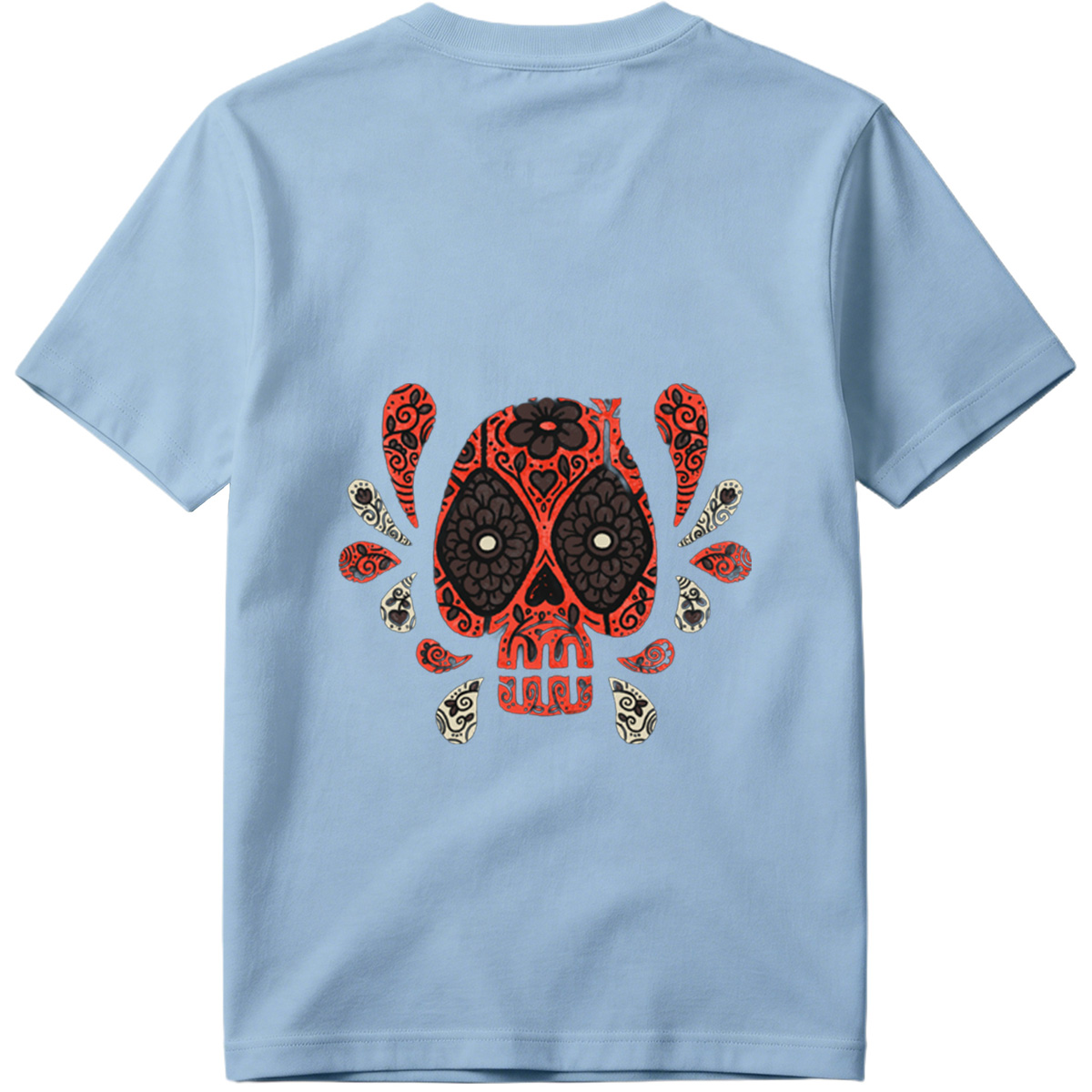 Day of the Dead Sugar Skull Design - Tee