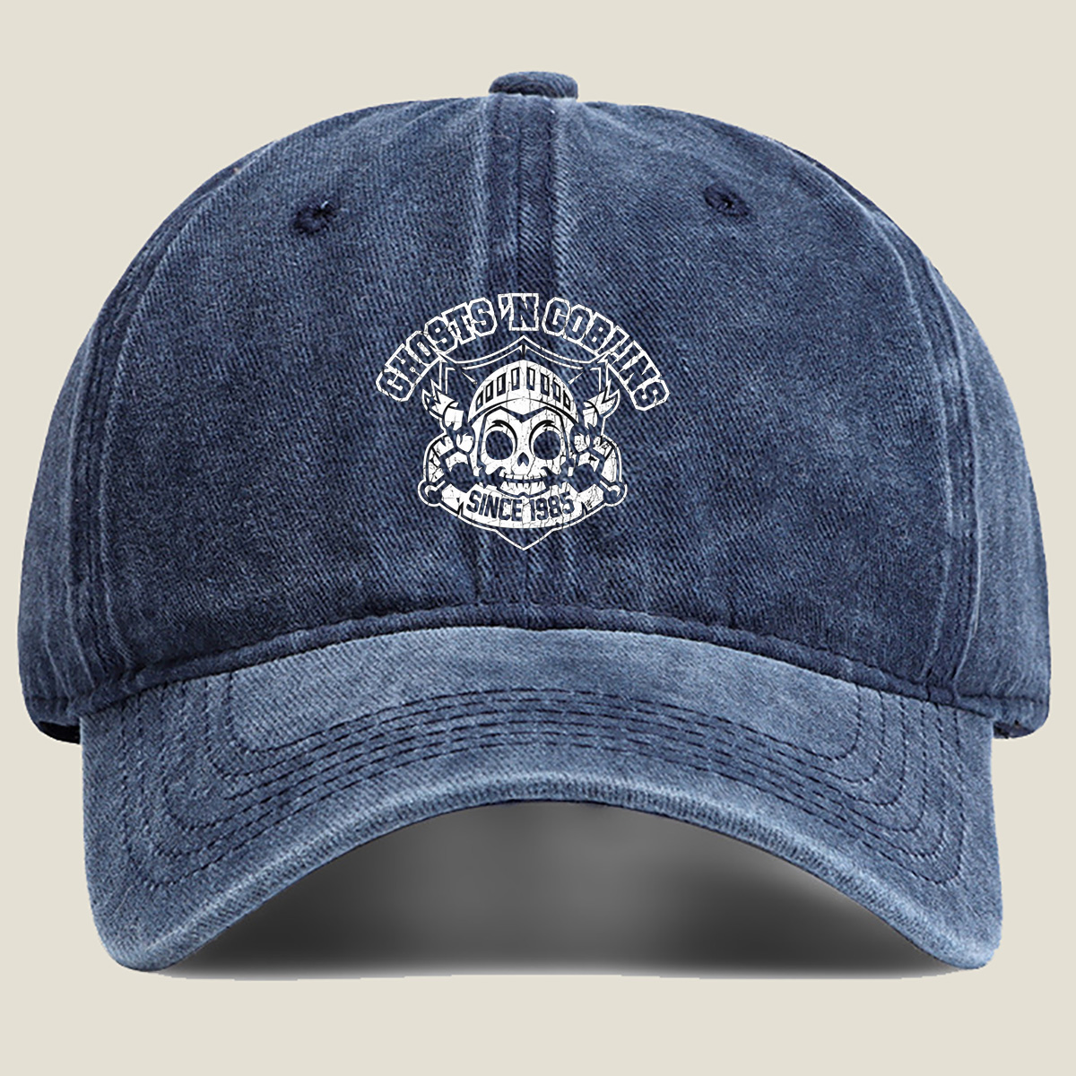 Ghosts 'N Goblins: Since 1985 - Washed Denim - Baseball Cap
