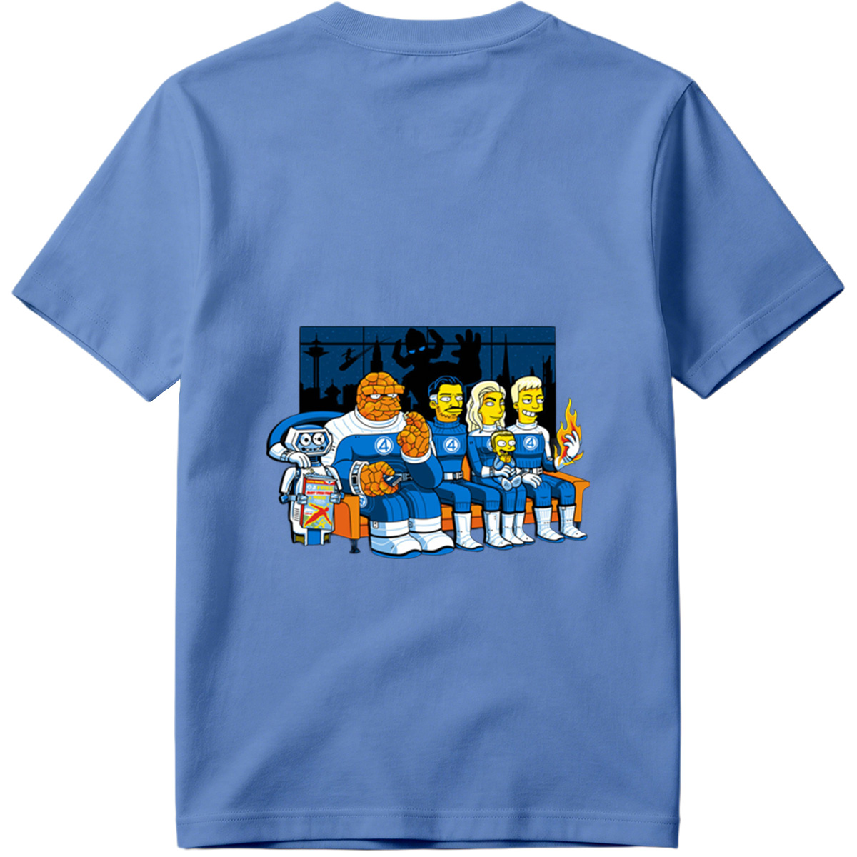 The Simpsons Meet the Fantastic Four - Tee