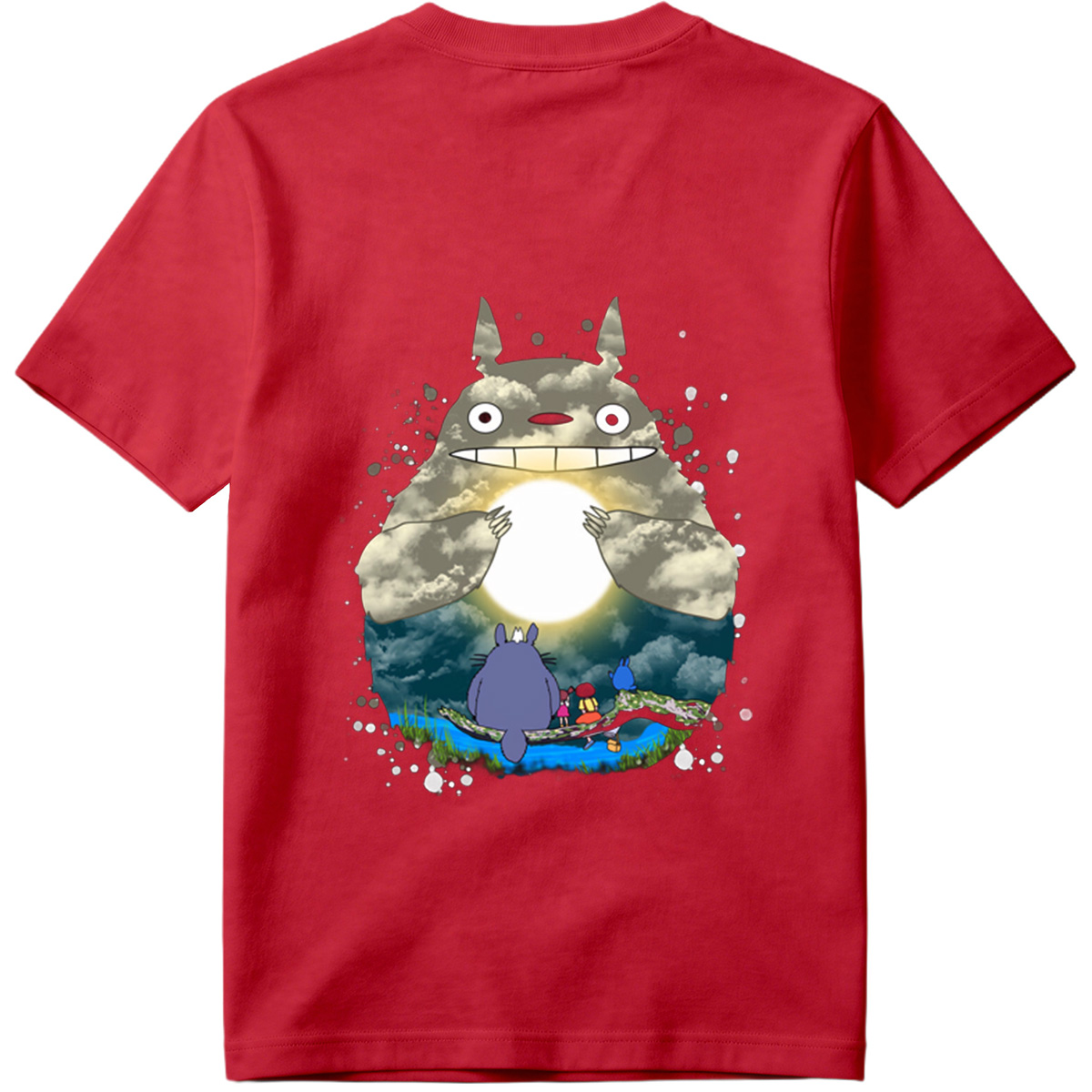 Totoro and Friends Under the Moonlight - Tee