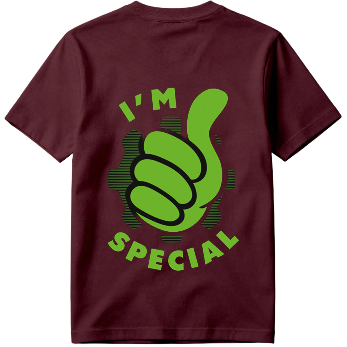 I'm Special - Green Thumbs Up Logo - Tee
