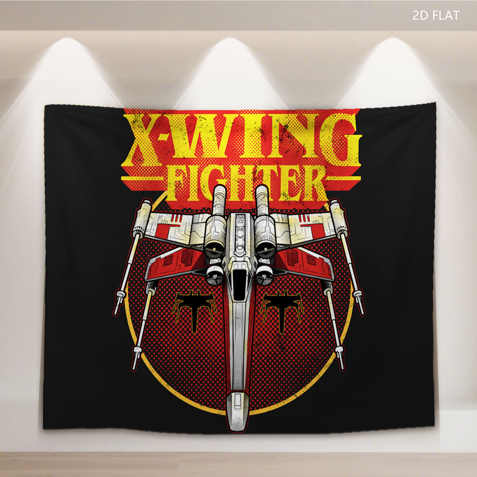X-Wing Fighter Star Wars Rebel Alliance Iconic Spacecraft Design - Tapestry