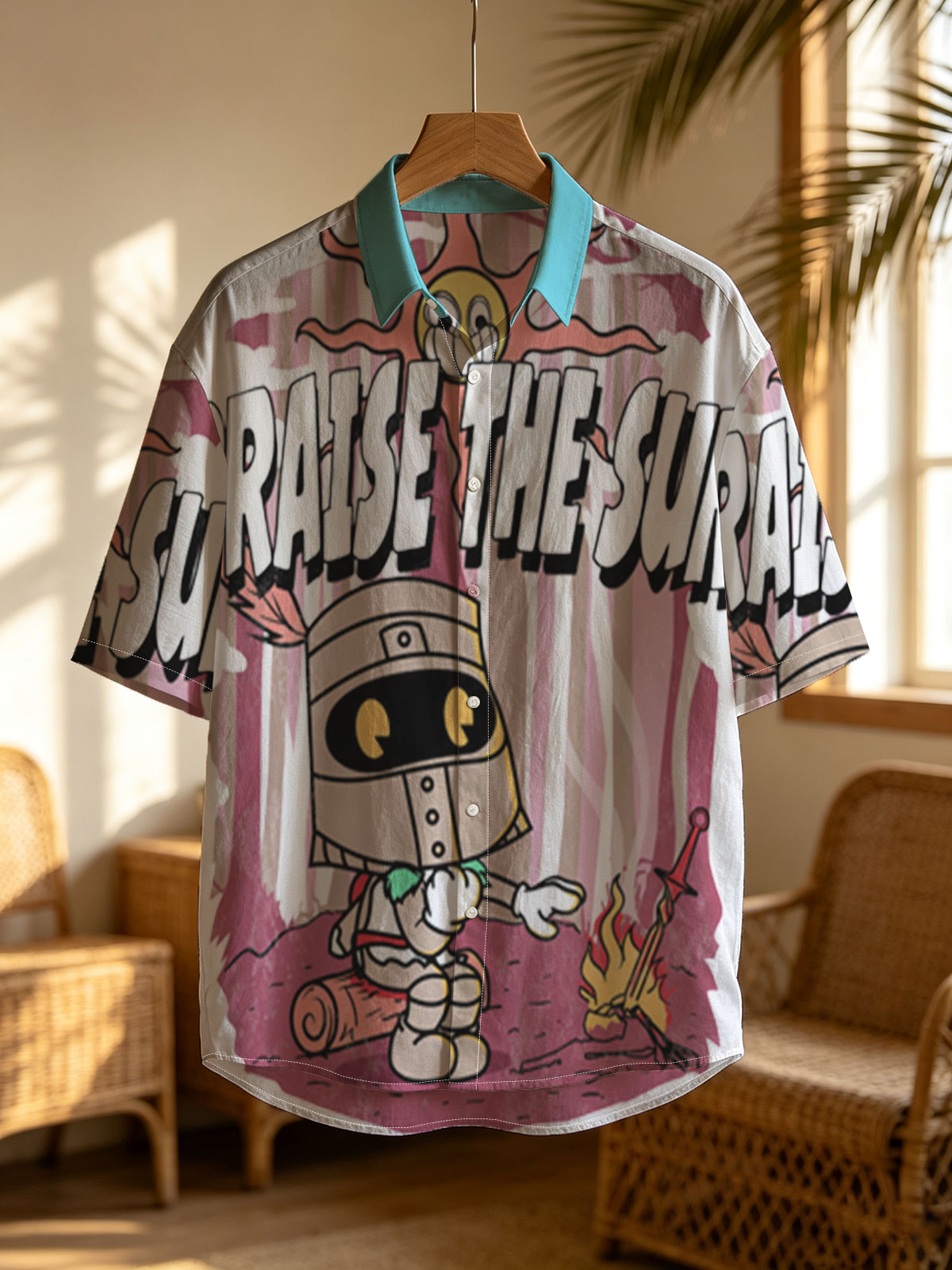 Praise the Sun: Knight with Fire and Sword -  Shirt