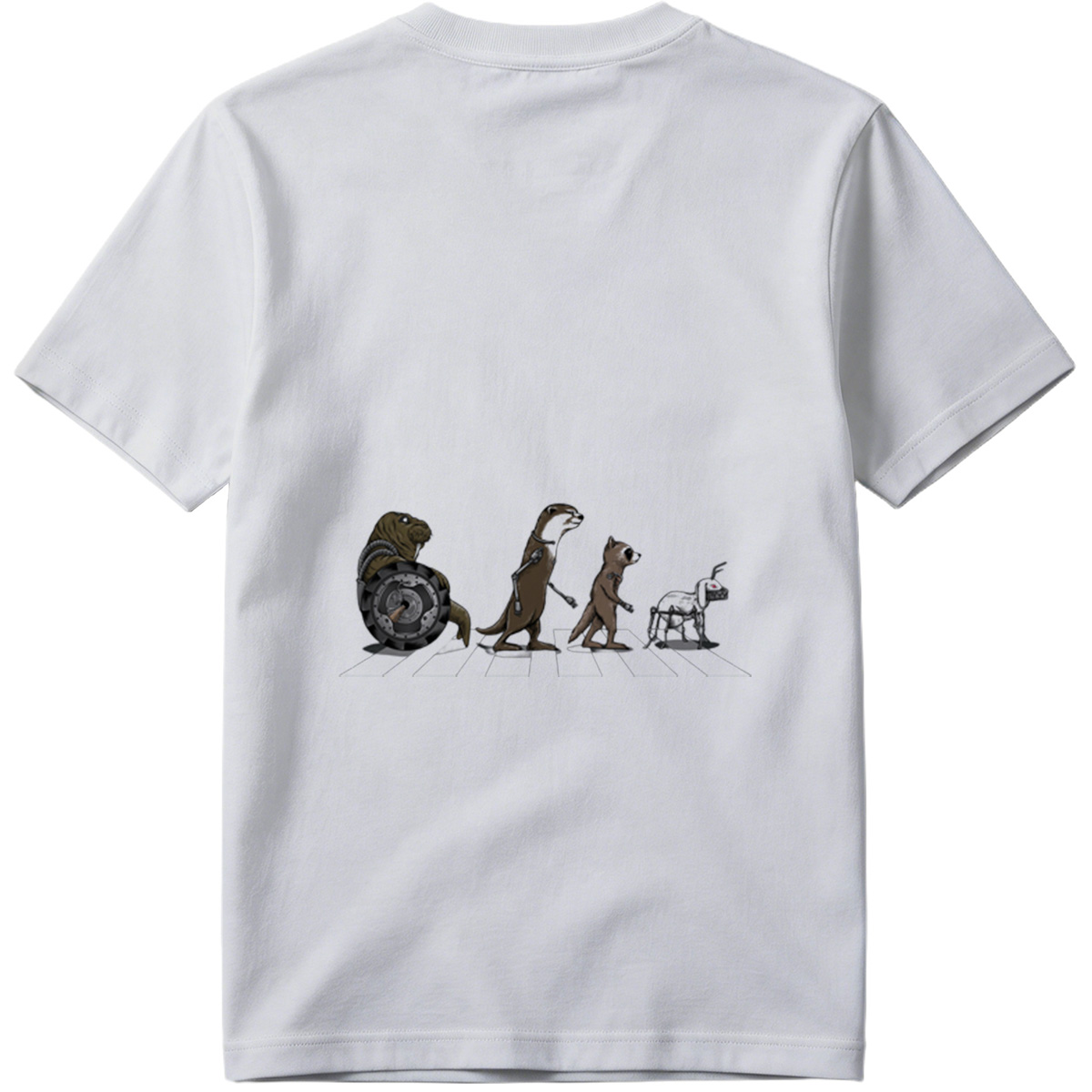 The Batch89: Otter, Weasel, and Robot Crossing - Tee