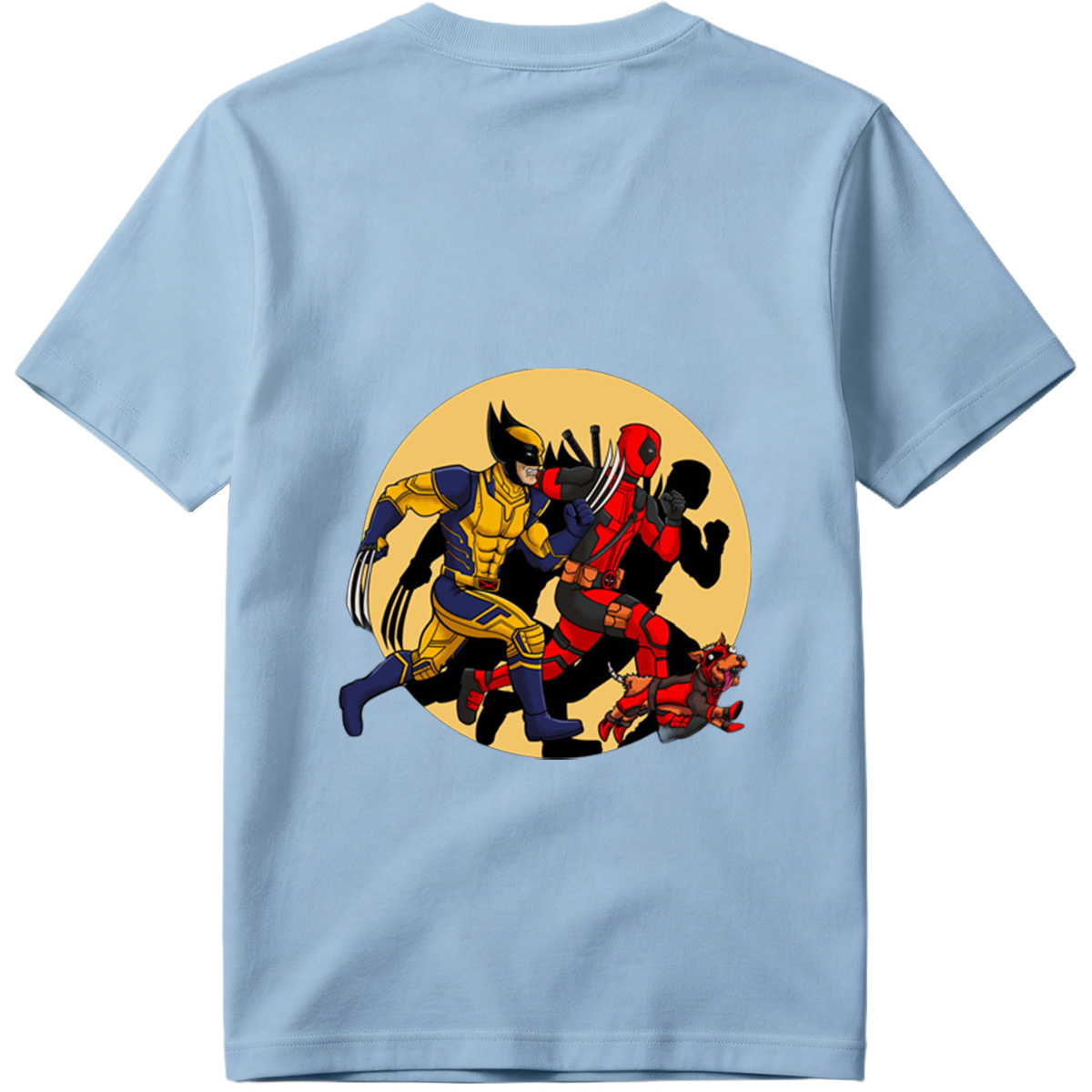 Wolverine and Deadpool with Dogpool - Tee