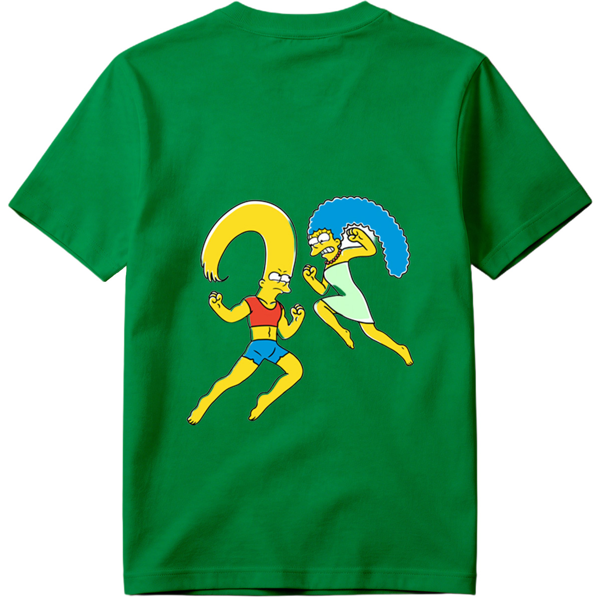 The Simpsons: Marge and Homer Running - Tee