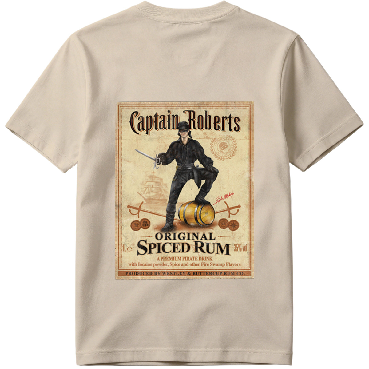 Captain Roberts Original Spiced Rum - Tee
