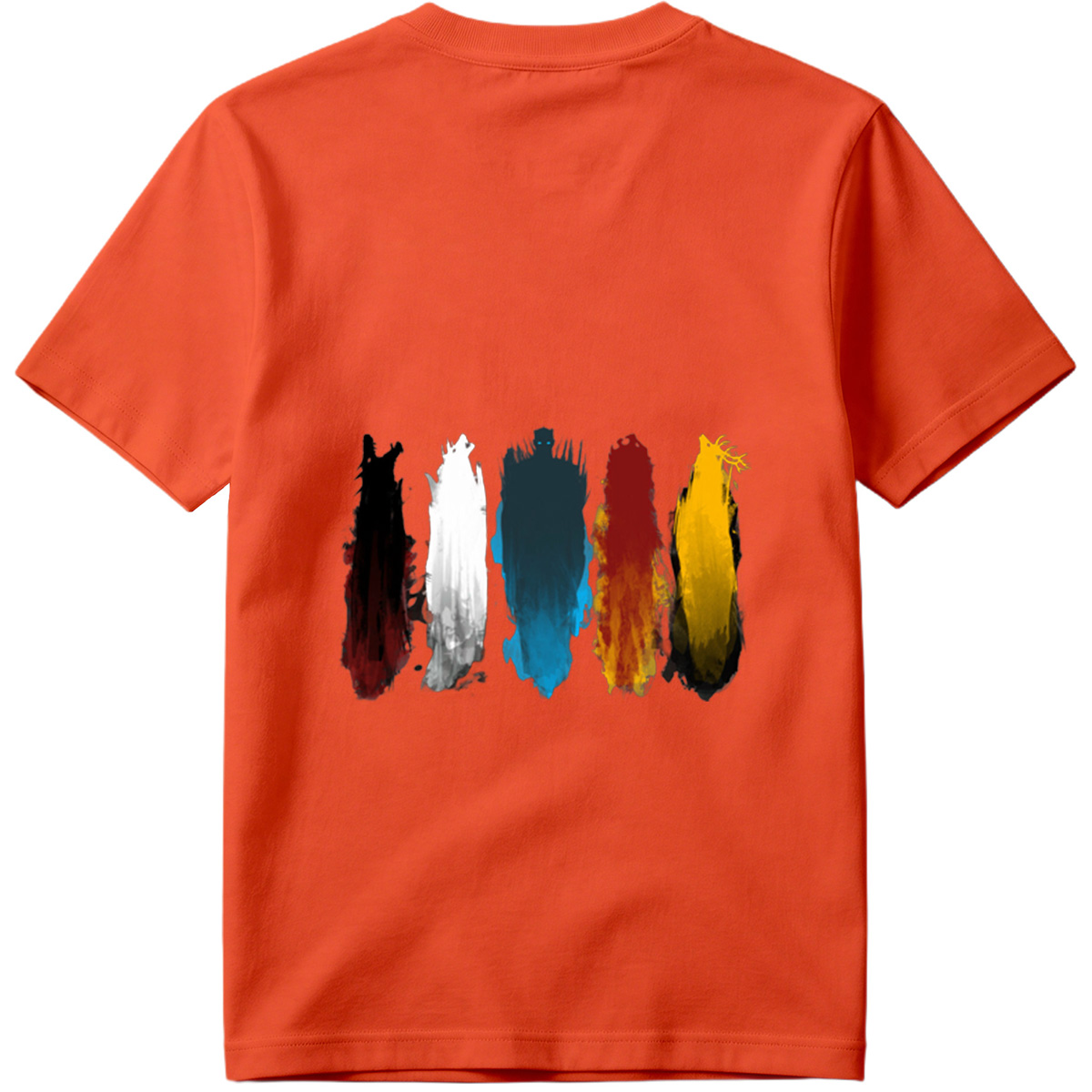 The Five Elements: Fire, Water, Earth, Air, and Spirit - Tee