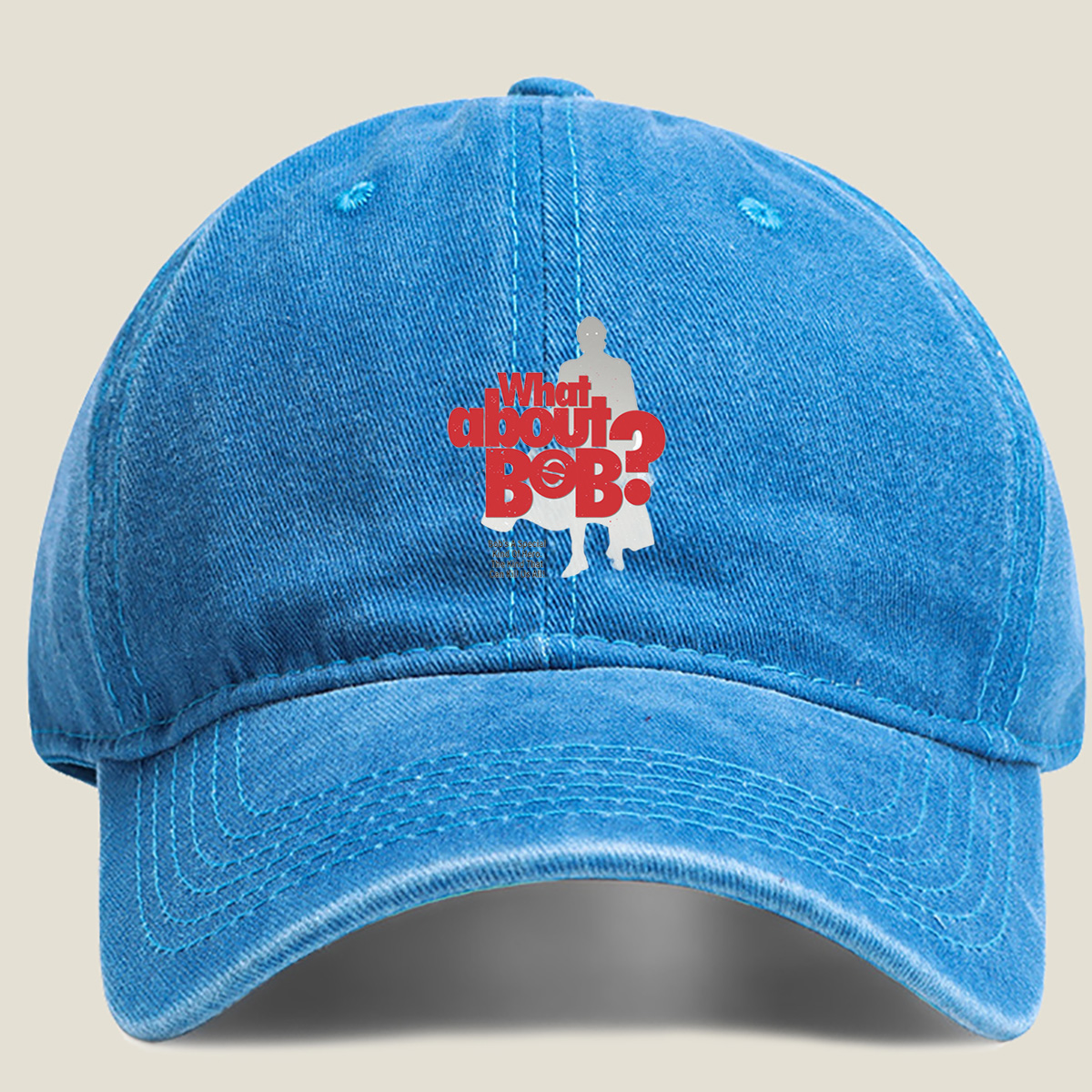 What About Bob? - Robert Reynolds & The Void - Washed Denim - Baseball Cap