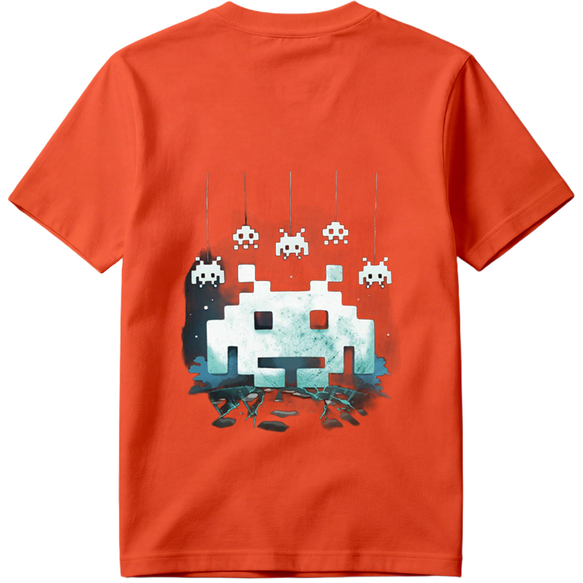 Space Invaders: Classic Aliens in Pixel Art - Tee