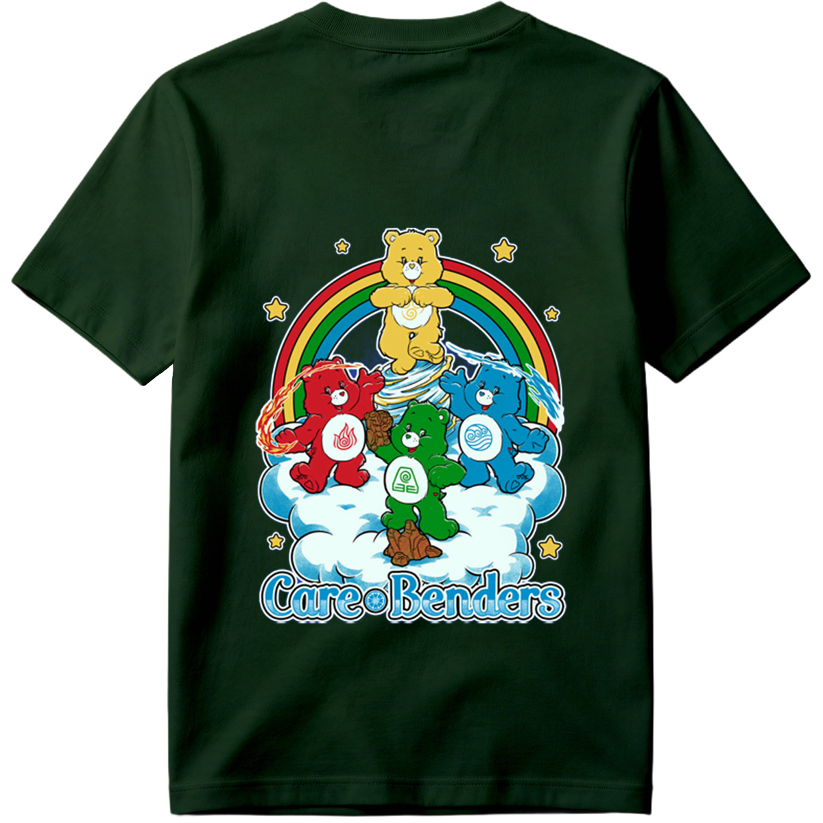 Care Bears and Avatar: The Last Airbender Crossover - Care Benders - Tee