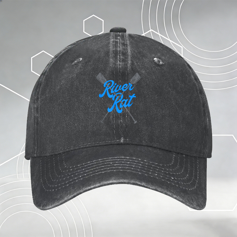 New Baseball Cap with Cute Gnome Print 