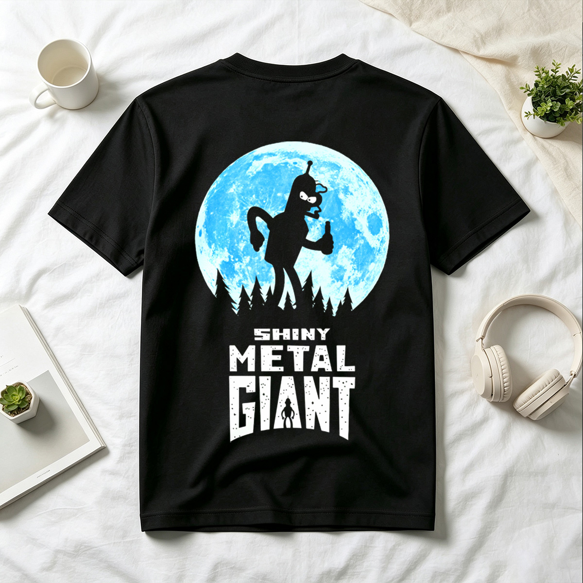 Shiny Metal Giant: The Robot in the Moonlight - Tee