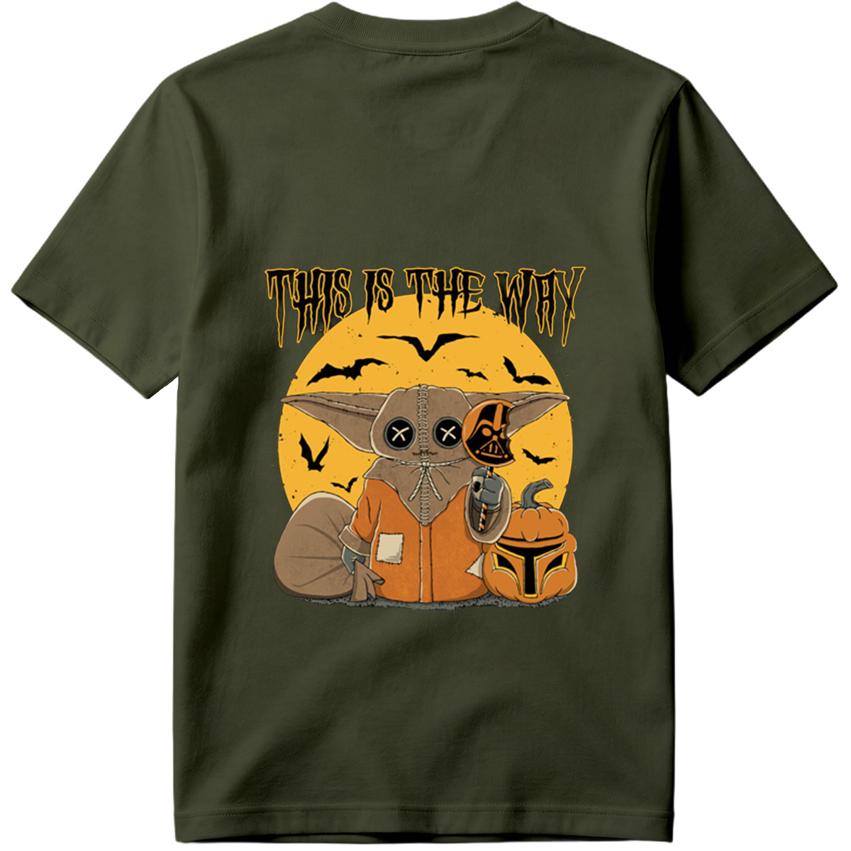 This Is The Way - Baby Yoda Halloween Star Wars Art - Tee