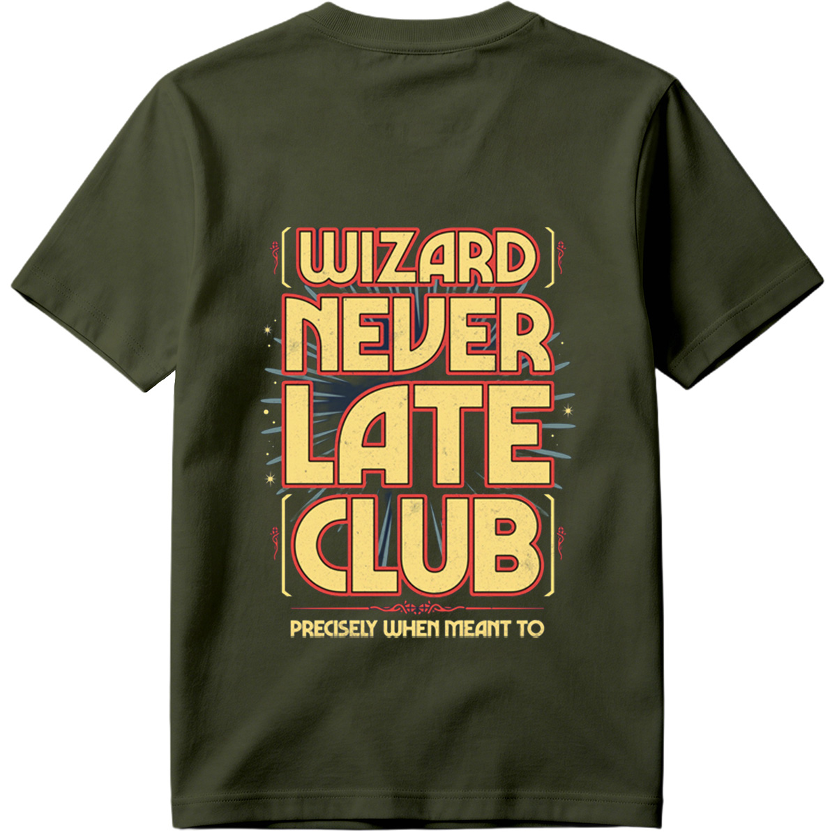 Wizard Never Late Club - Tee